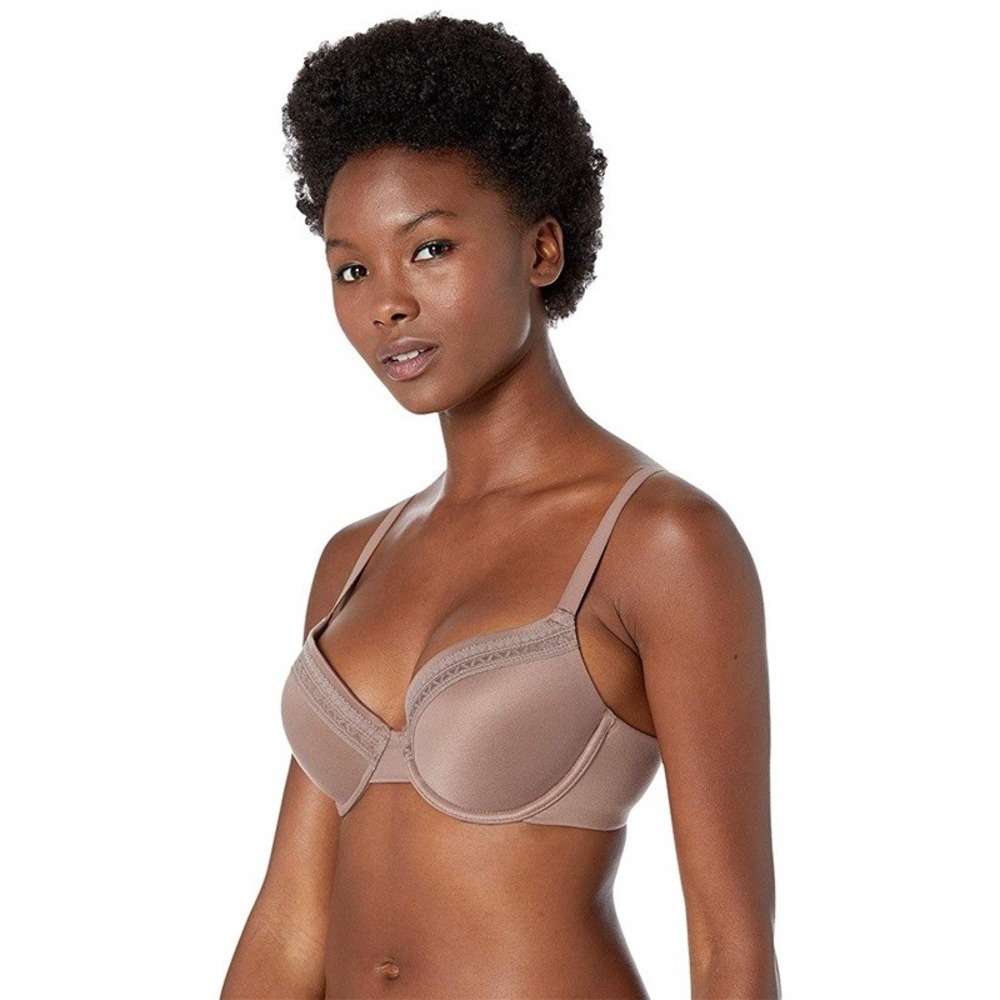 NWT Wacoal 32DD Perfect Primer Convertible T-Shirt Bra 853213 Cappuccino 132299